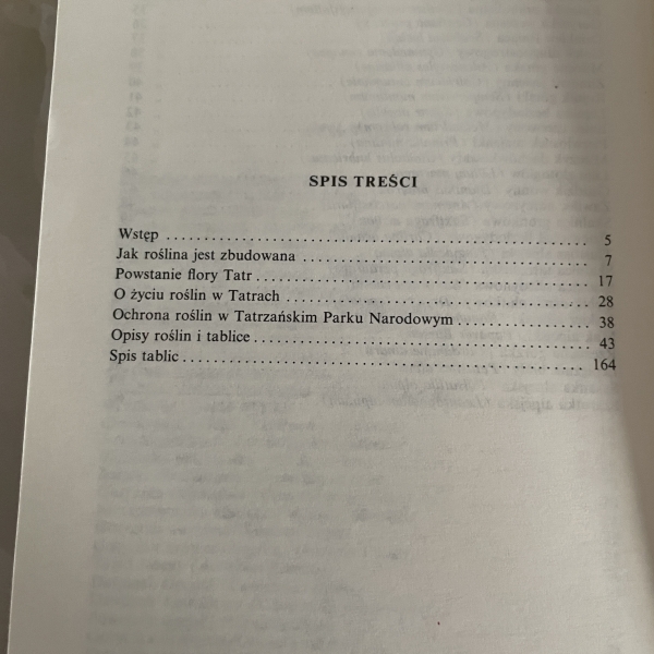 Rośliny tatrzańskie - Zofia Radwańska-Paryska