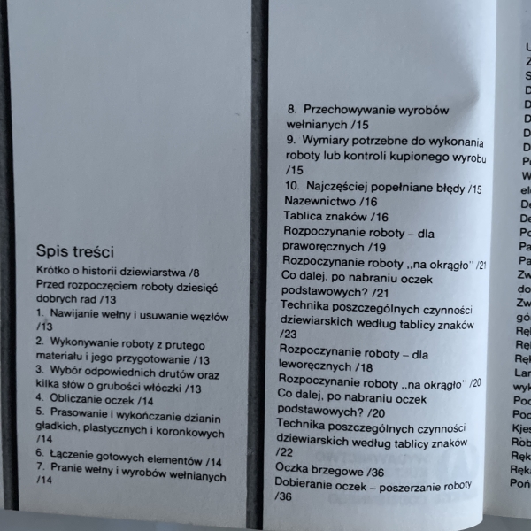 Nauka dziewiarstwa ręcznego również dla leworęcznych - Ludmiła Peskova
