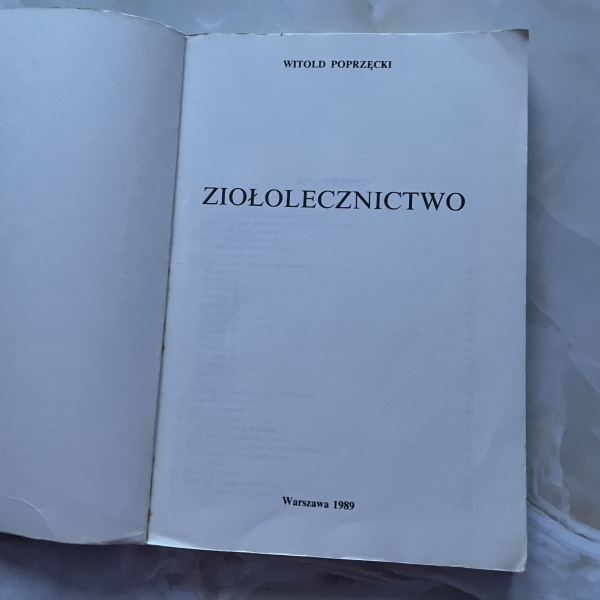 Ziołolecznictwo - Witold Poprzęcki