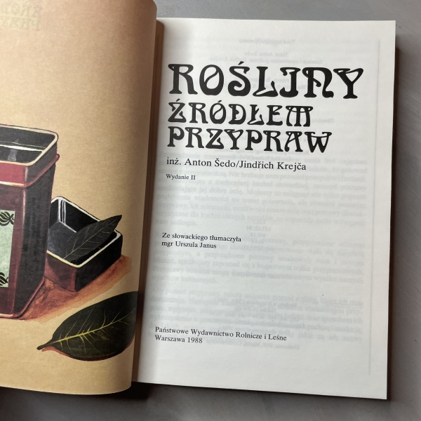Rośliny źródłem przypraw - Anton Sedo