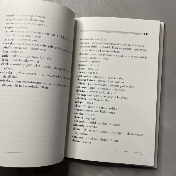 Gwaro podhalańsko fto dziś tobom włodo. Słownik gwary góralskiej