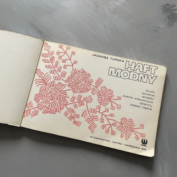 Haft modny - Jadwiga Turska