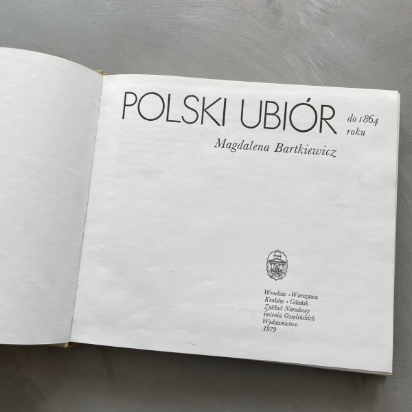 Polski ubiór do 1864 roku - Magdalena Bartkiewicz