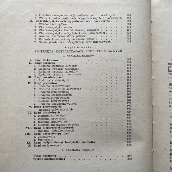 Materiałoznawstwo futrzarskie - Wacław Woźniakiewicz