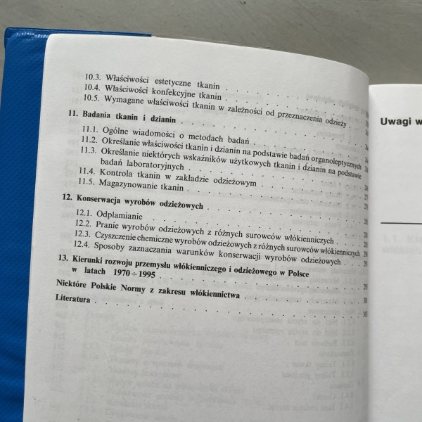 Materiałoznawstwo odzieżowe - Maria Chyrosz