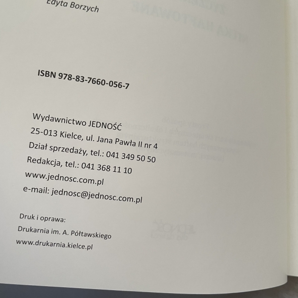 Życzenia nitką haftowane - S.M. Michaela Błachut