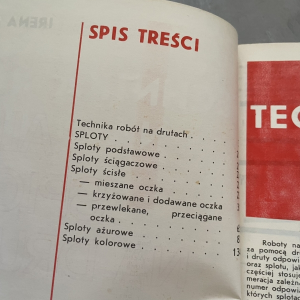 Album splotów na drutach - Irena Szymańska