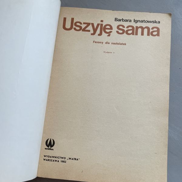 Uszyję sama - Barbara Ignatowska