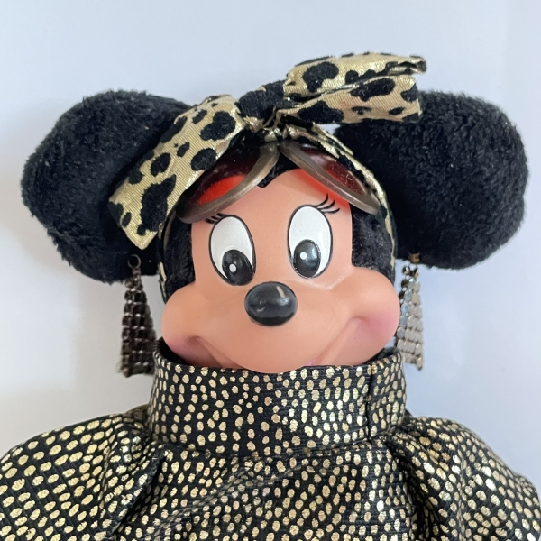Myszka Minnie - Disco Girl - Disney pluszak maskotka vintage