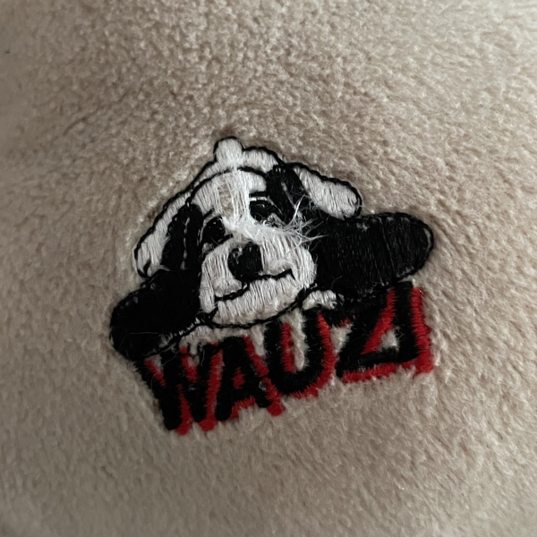 Pies Wauzi - Pound Puppies - piesek - maskotka pluszak vintage