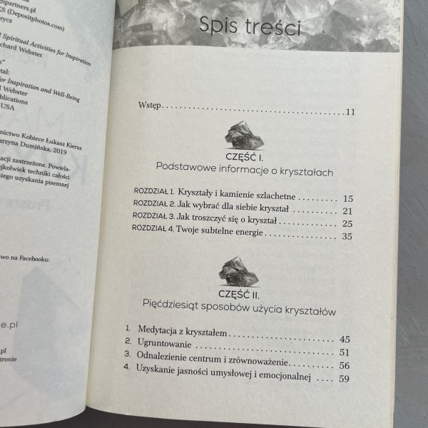 Magiczne kryształy. Proste rytuały na szczęście - Richard Webster