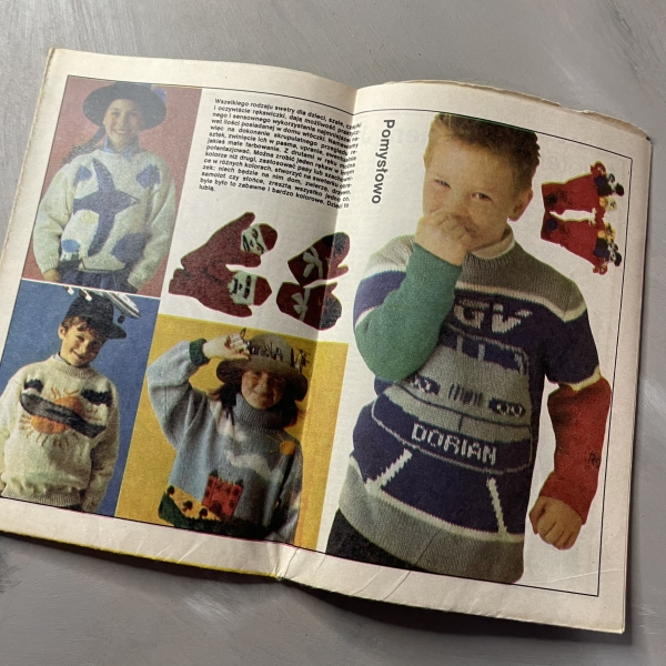 Świat Mody - tylko dla dzieci - nr 12/377 - 1988