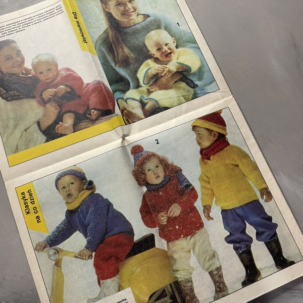 Świat Mody - tylko dla dzieci - nr 12/377 - 1988