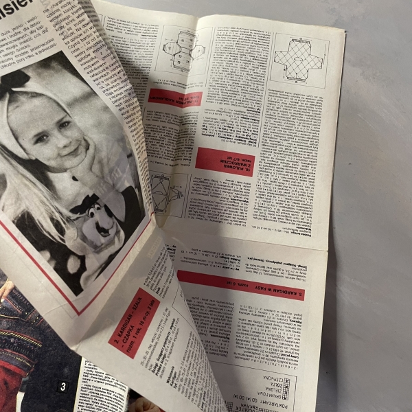 Świat Mody - tylko dla dzieci - nr 12/377 - 1988