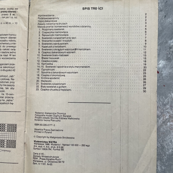 Stroje z oczek. Dzianina dla malucha - Małgorzata Stróżewska