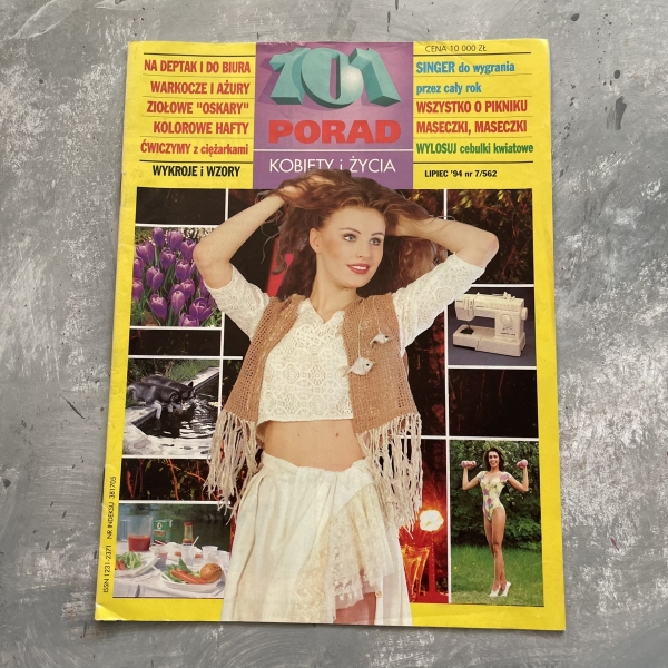 101 porad kobiety i życia - lipiec 1994 nr 7/562