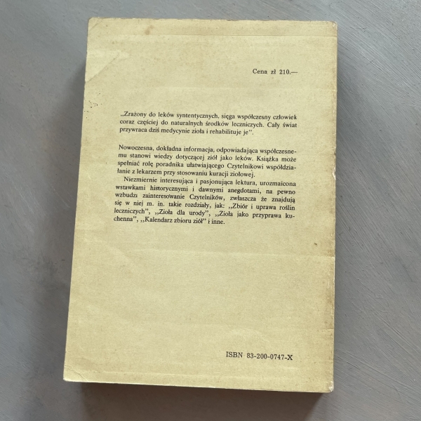 Zioła i ich stosowanie - Kuźnicka, Dudziak