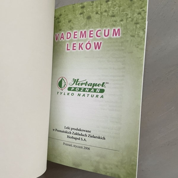Vademecum leków Herbapol - styczeń 2006