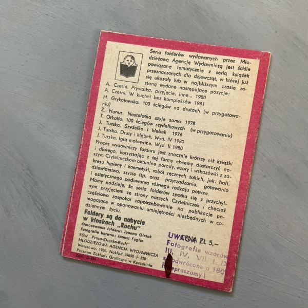 Dzianiny tkaninopodobne - folder