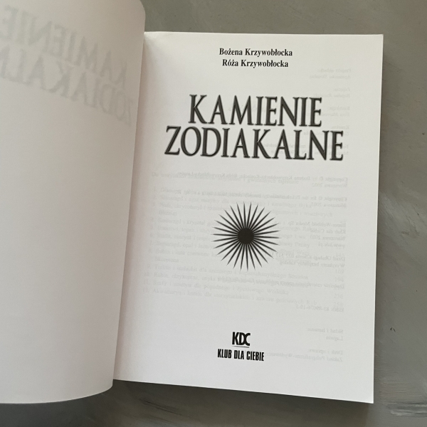 Kamienie zodiakalne - Bożena Krzywobłocka