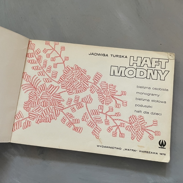 Haft modny - Jadwiga Turska