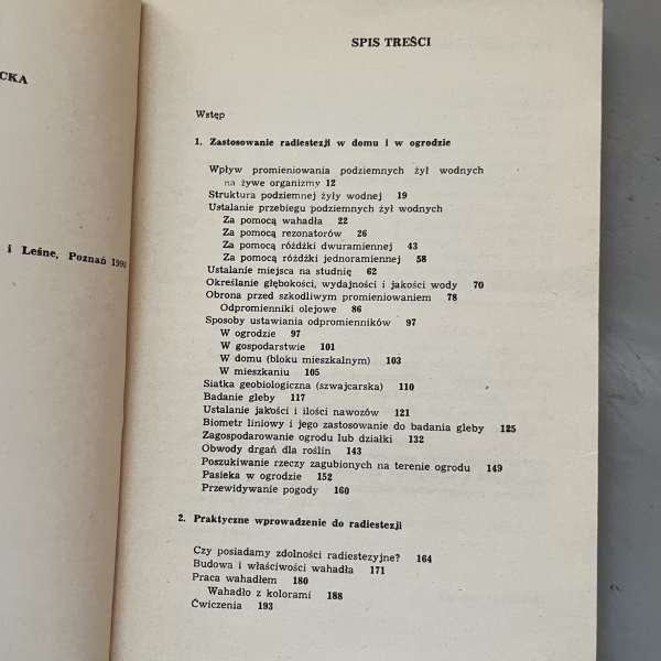 Radiestezja w domu i w ogrodzie - Czesław Spychalski