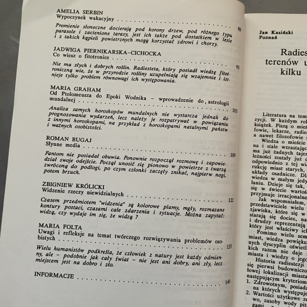 Radiestezja '90