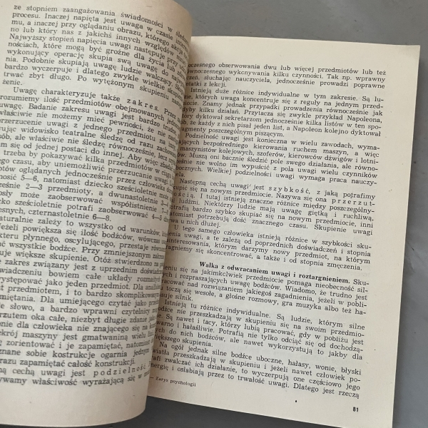 Zarys psychologii - Tadeusz W. Nowacki