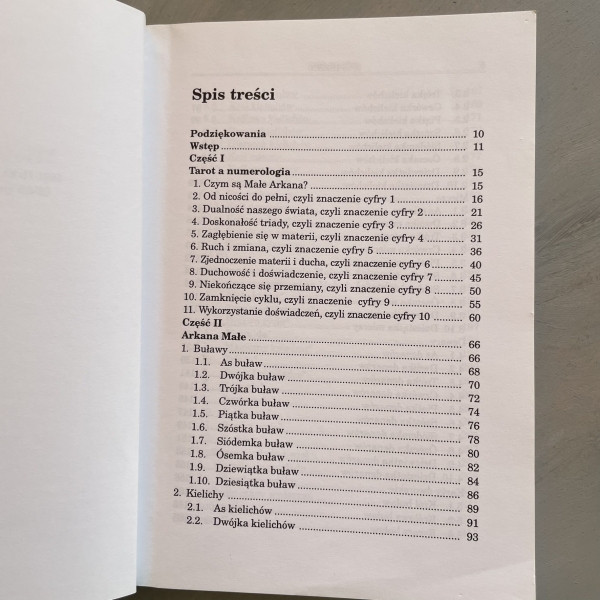 Misterium tarota. Arkana Małe - Alicja Chrzanowska
