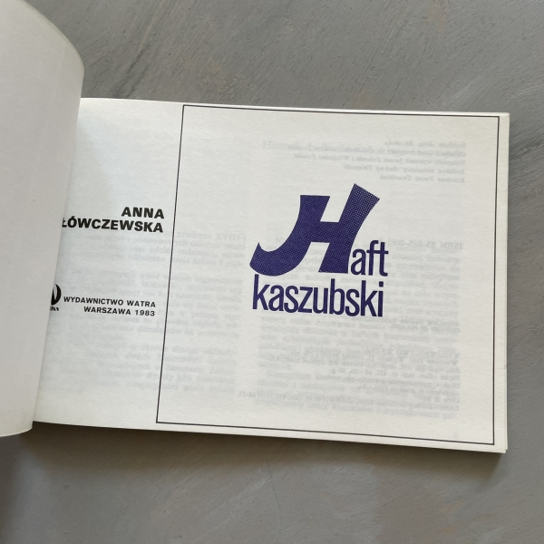 Haft kaszubski - Anna Główczewska