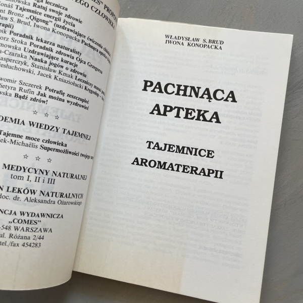 Pachnąca apteka tajemnice aromaterapii - Władysław S. Brud