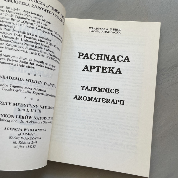 Pachnąca apteka tajemnice aromaterapii - Władysław S. Brud