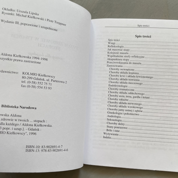 Twoje zdrowie w Twoich... stopach. Masaż dla każdego - Aldona Kiełkowska