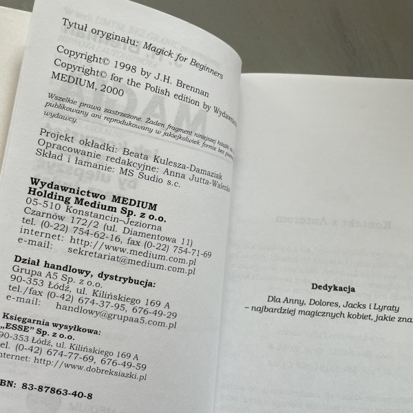 Magia. Jak korzystać z mocy by ulepszyć nasz świat - J. H. Brennan