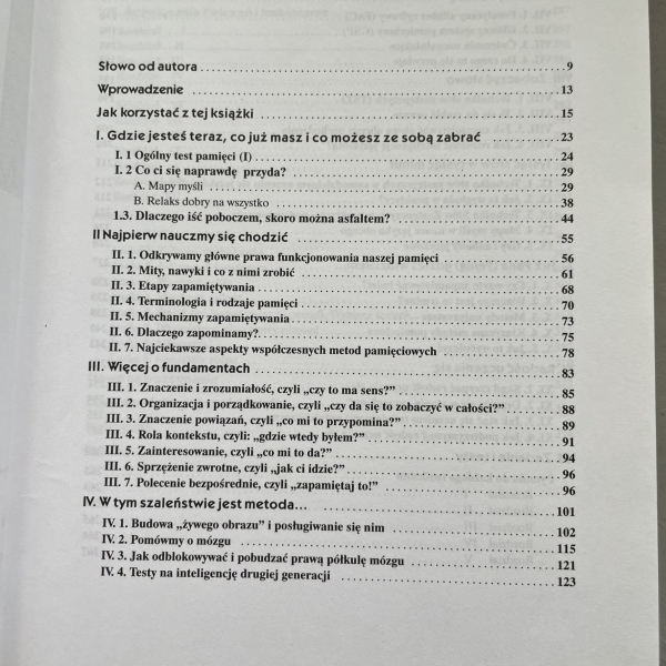 Trening intelektualny pamięć - Marek Szurawski