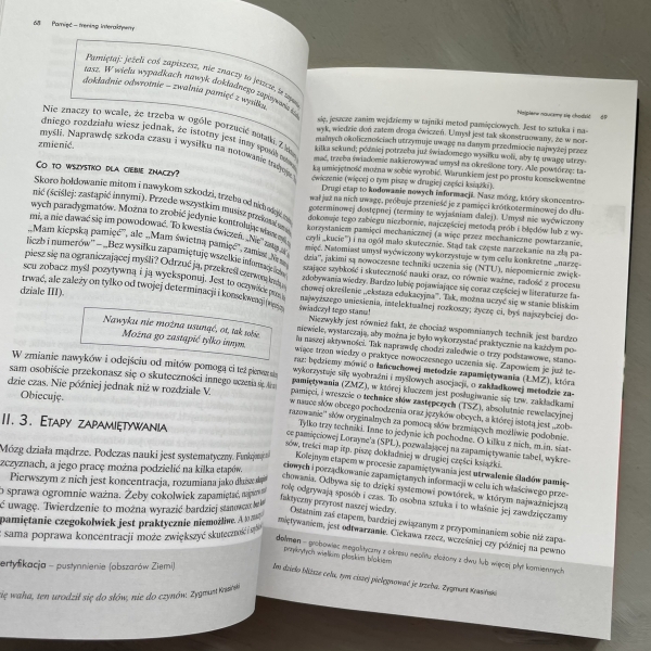 Trening intelektualny pamięć - Marek Szurawski