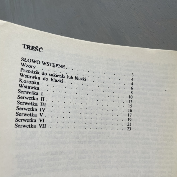 Szydełkowe serwetki - Zofia Hładun