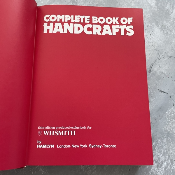 Complete book of handcrafts