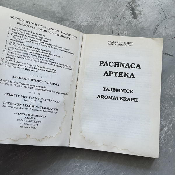 Pachnąca apteka tajemnice aromaterapii - Władysław S. Brud