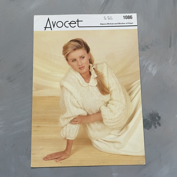 Avocet - 1086 - karta ze wzorem - sweter