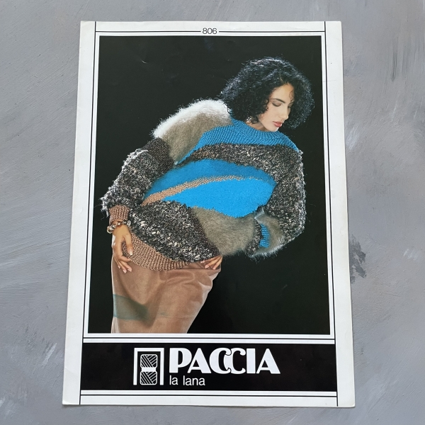 Paccia la lana - 806 - karta ze wzorem - sweter