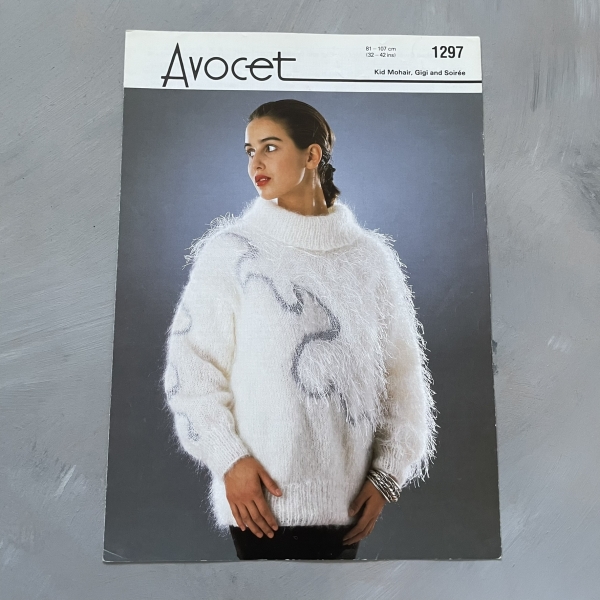 Avocet - 1297 - karta ze wzorem - sweter