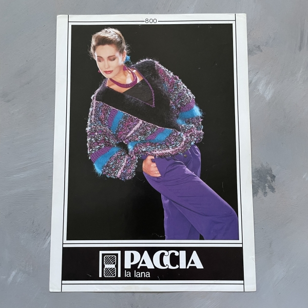 Paccia la lana - 800 - karta ze wzorem - sweter
