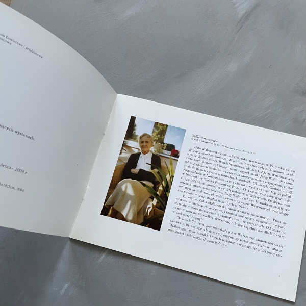 Zofia Malanowska - Hafty - Wystawa w Muzeum Łowiectwa i Jeździectwa w Warszawie 2004/2005