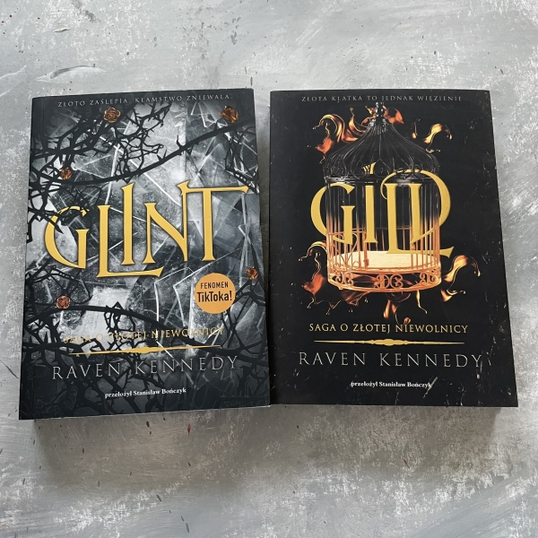 Saga o Złotej niewolnicy - Gild + Glint - Raven Kennedy (2 tomy)