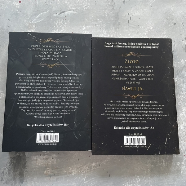 Saga o Złotej niewolnicy - Gild + Glint - Raven Kennedy (2 tomy)