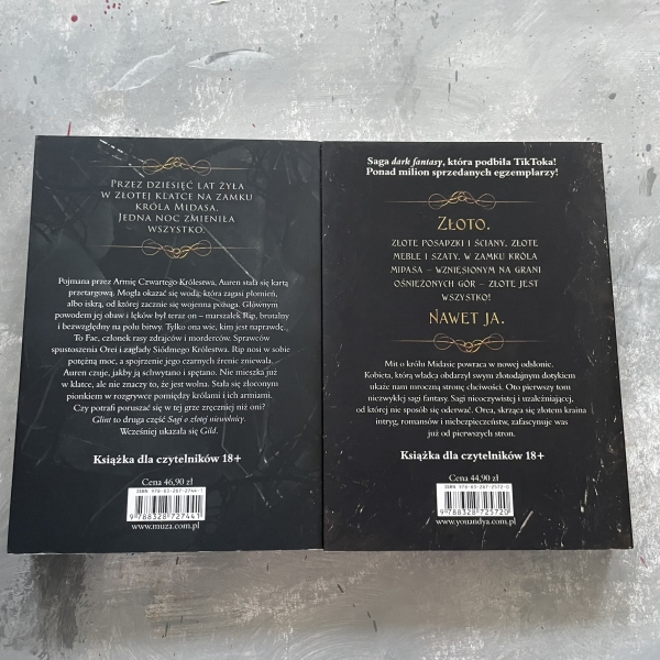 Saga o Złotej niewolnicy - Gild + Glint - Raven Kennedy (2 tomy)