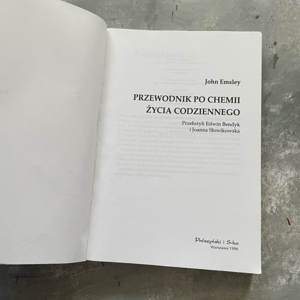 Przewodnik po chemii życia codziennego - John Emsley