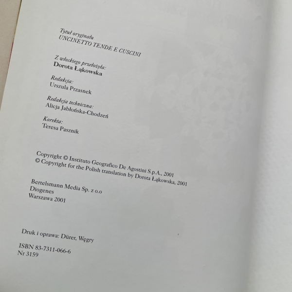 Szydełkowanie firanki i poduszki