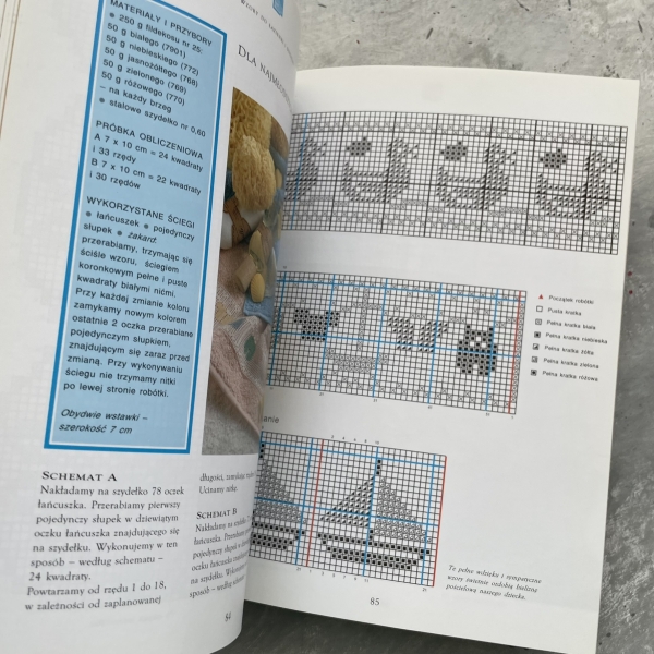 Wzory szydełkowe dla domu. Poduszki, firanki, serwetki, wykończenia